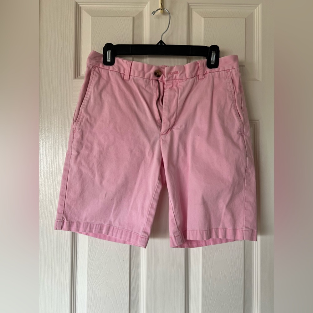 vineyard vines pink khaki shorts - 30 waist